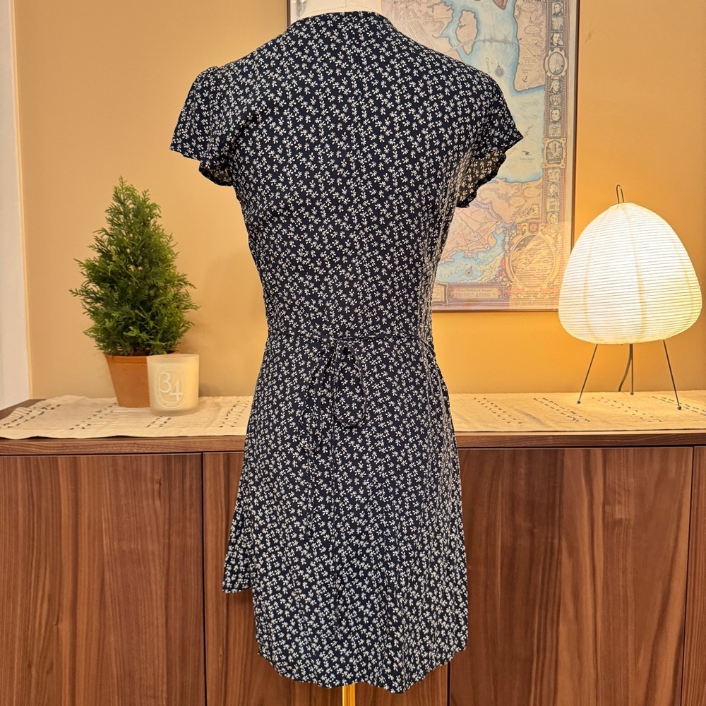 Brandy Melville Floral Wrap Dress - Picture 2 of 8